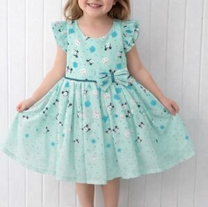 Disney Tsum Tsum Mint Green Spring Dress